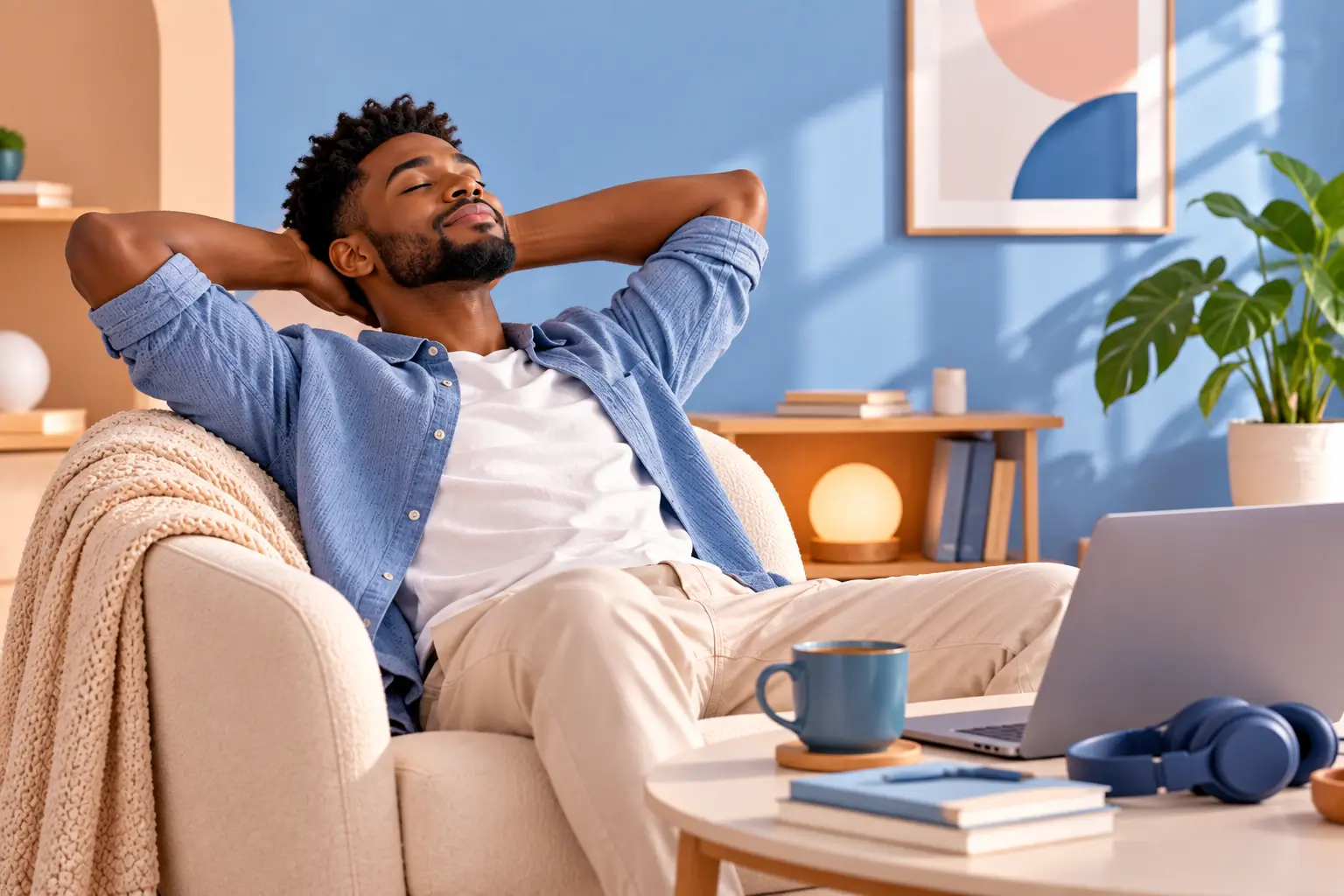 Stress relief relaxation techniques